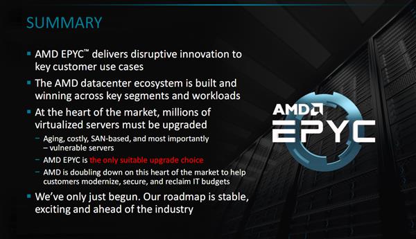 AMD EPYC霄龙诞生一年：发力三大领域 7nm时代领先