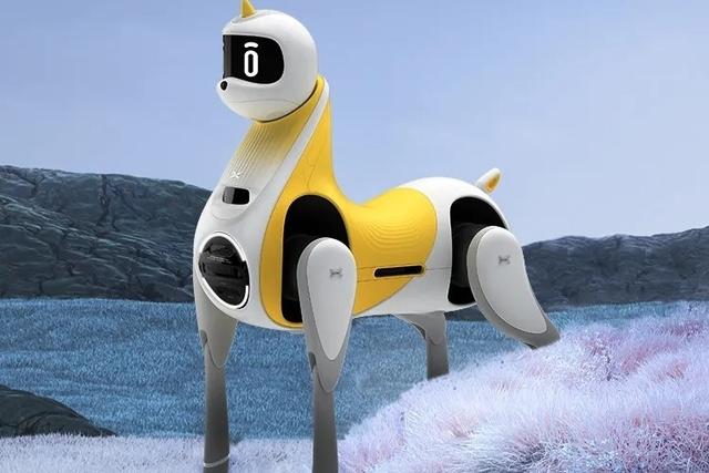 小鹏发布全球首款可骑乘智能机器马